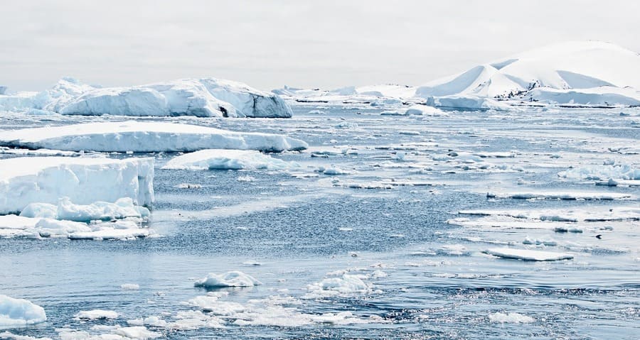 livello minimo record di ghiaccio marino