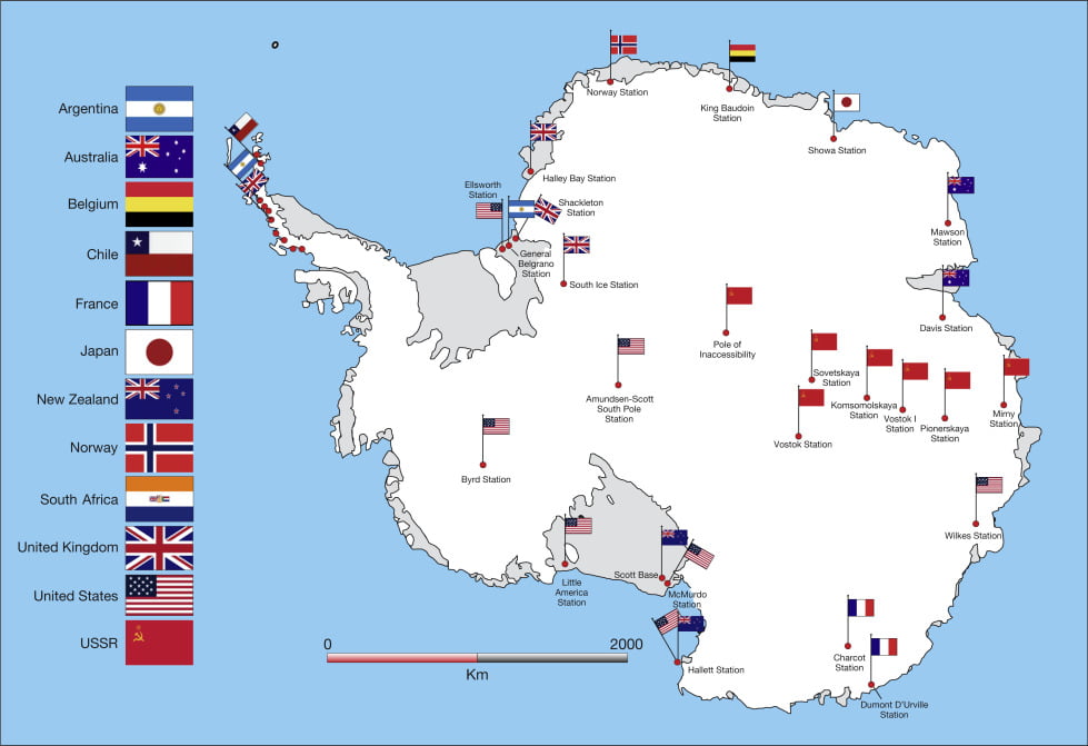 What is the Antarctic Treaty and what does it establish?