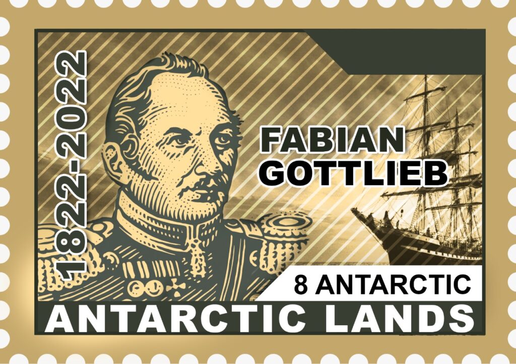 Stamp Fabian Gottlieb Antarctic Lands